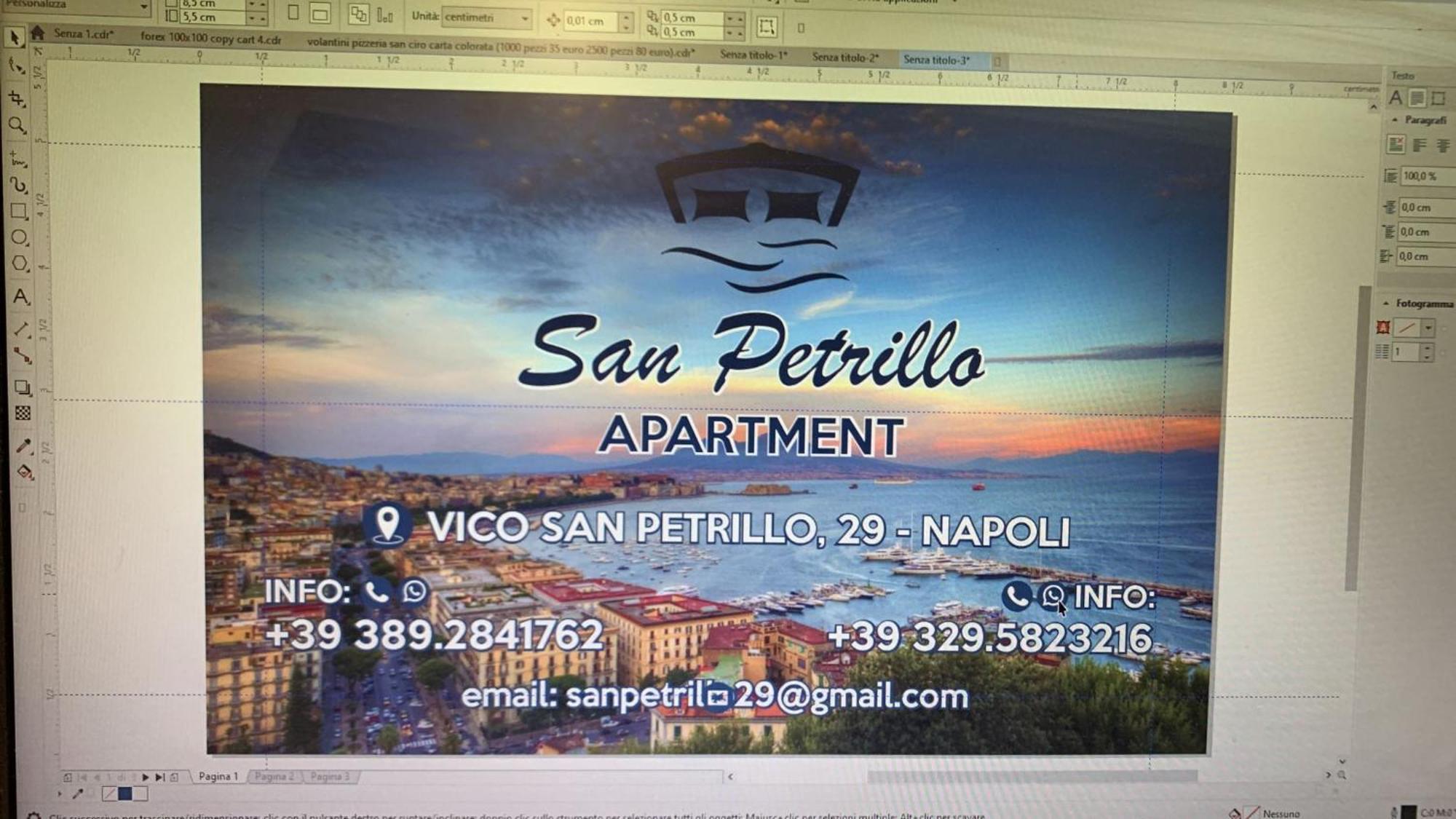 San Petrillo Apartment ナポリ エクステリア 写真